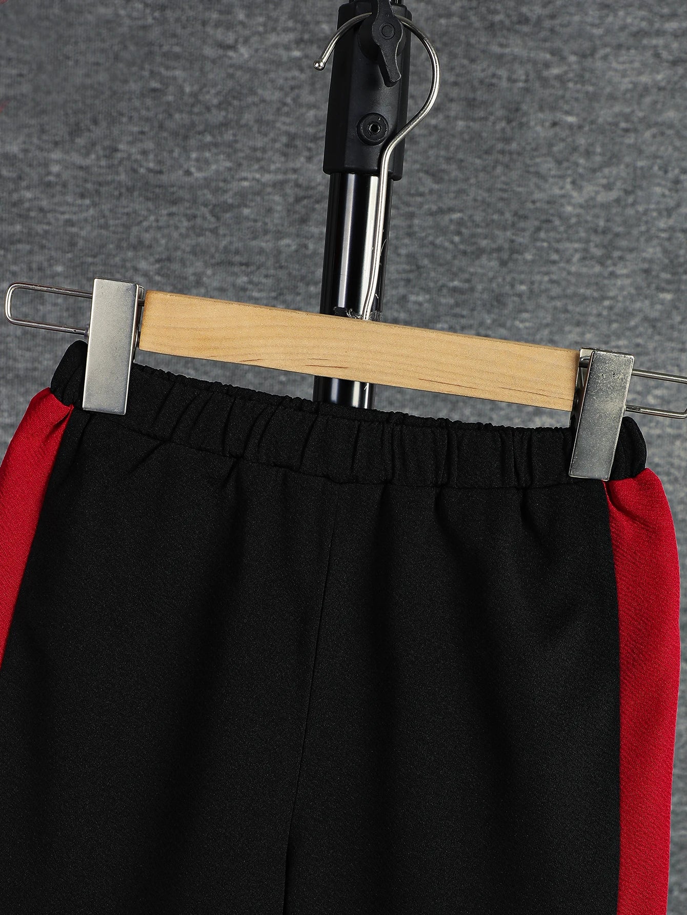 Boys Casual Colorblock Short Sleeve T-shirt+Shorts
