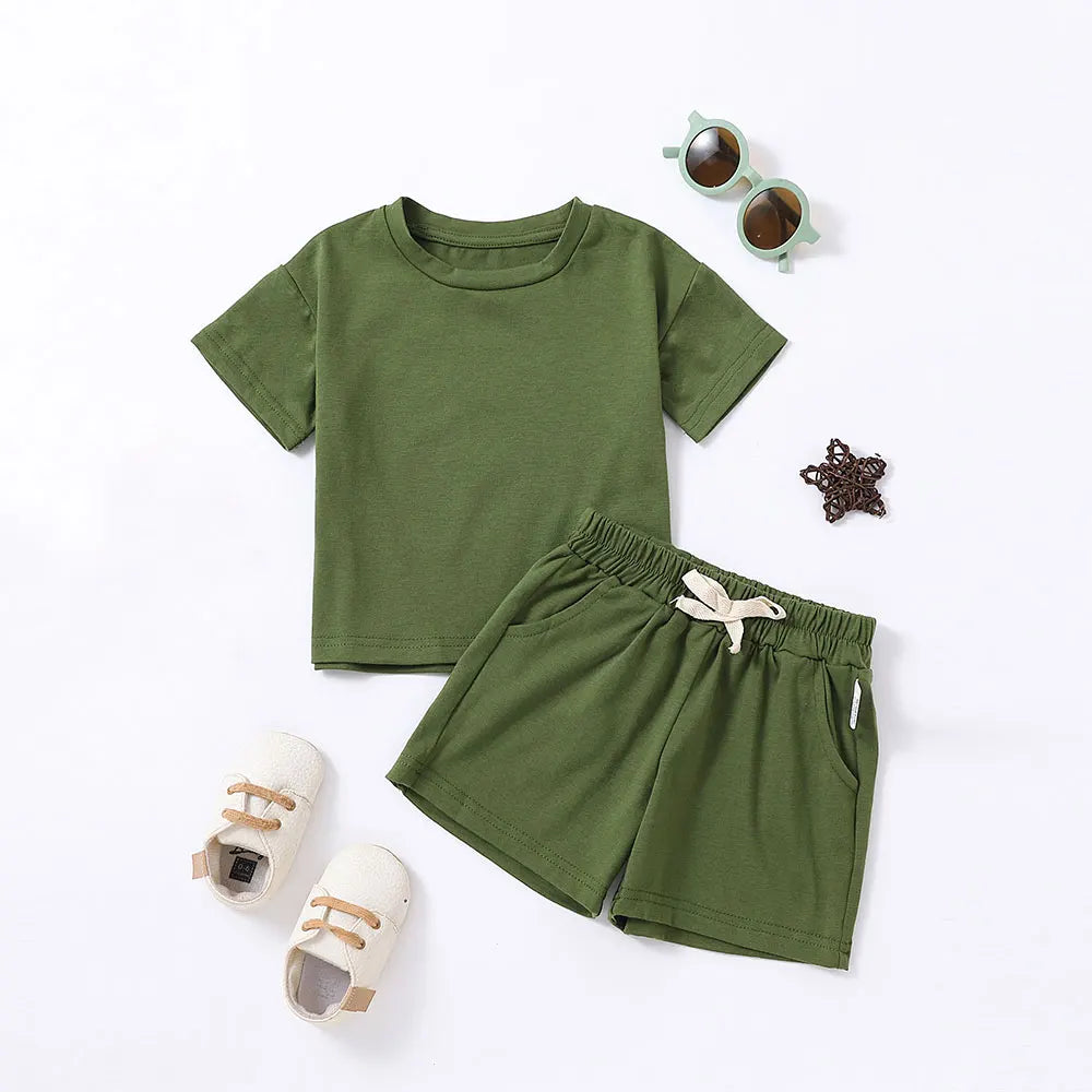 Summer 2pcs Kids Clothes Sets