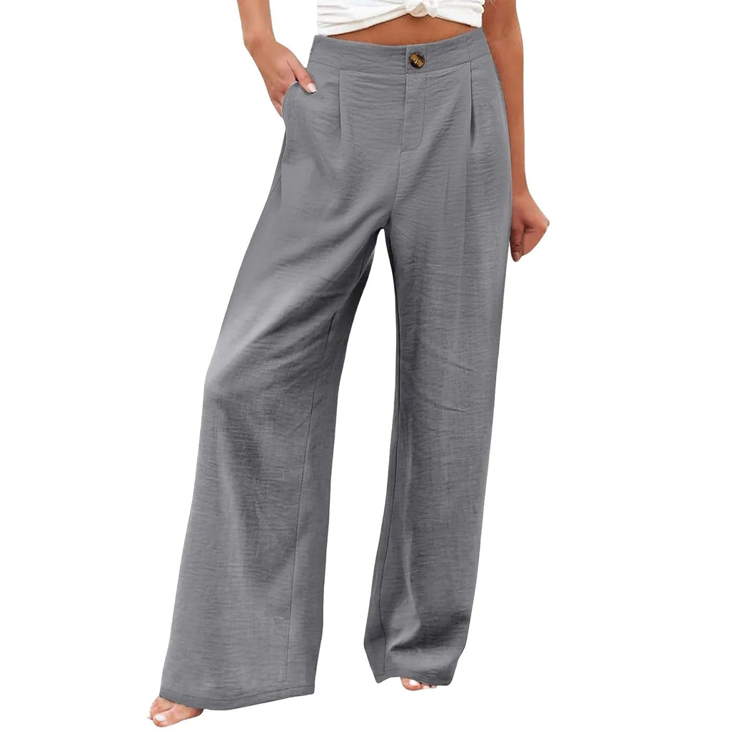 Women Cotton Linen Pants