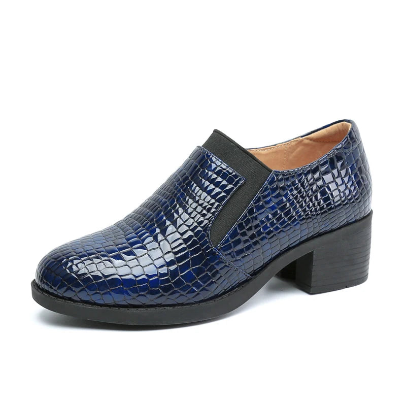 Patent Leather Comfortable Luxury Shoe for Party