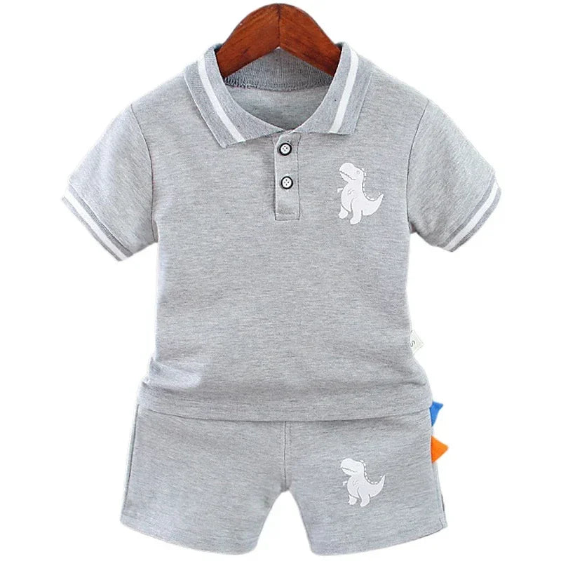 Baby Boys Dinosaur Printed Clothes