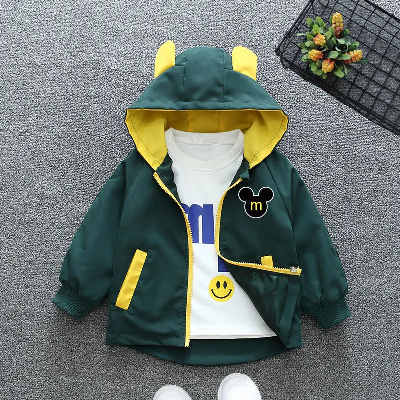 Mickey Mouse Baby Boys Hooded Jacket