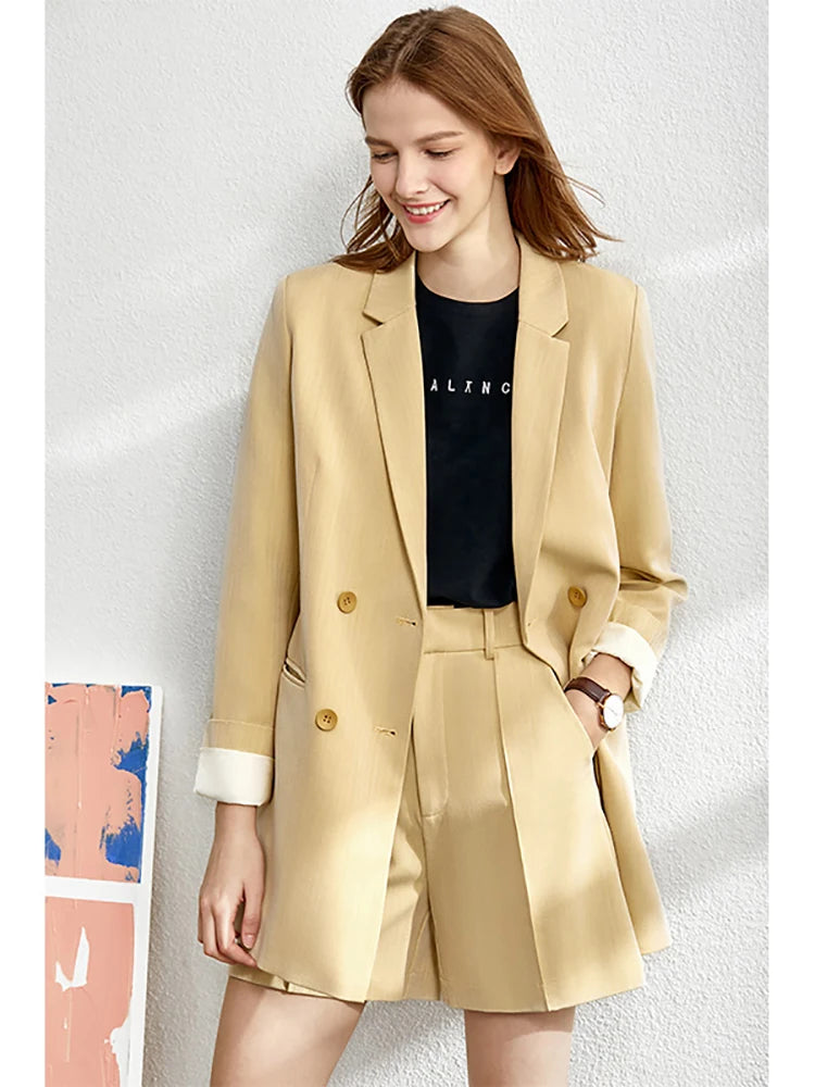 Office Lady Blazer Women Vneck Tanks