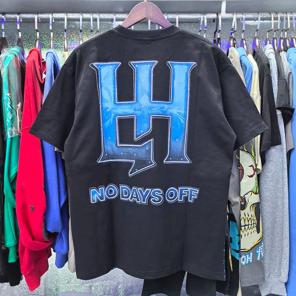 Masked Angel Shooting Arrows Diamond Cotton Short Sleeve Tshirts for Men and Women Crew Neck Loose Summer T-shirt Oversized Tees