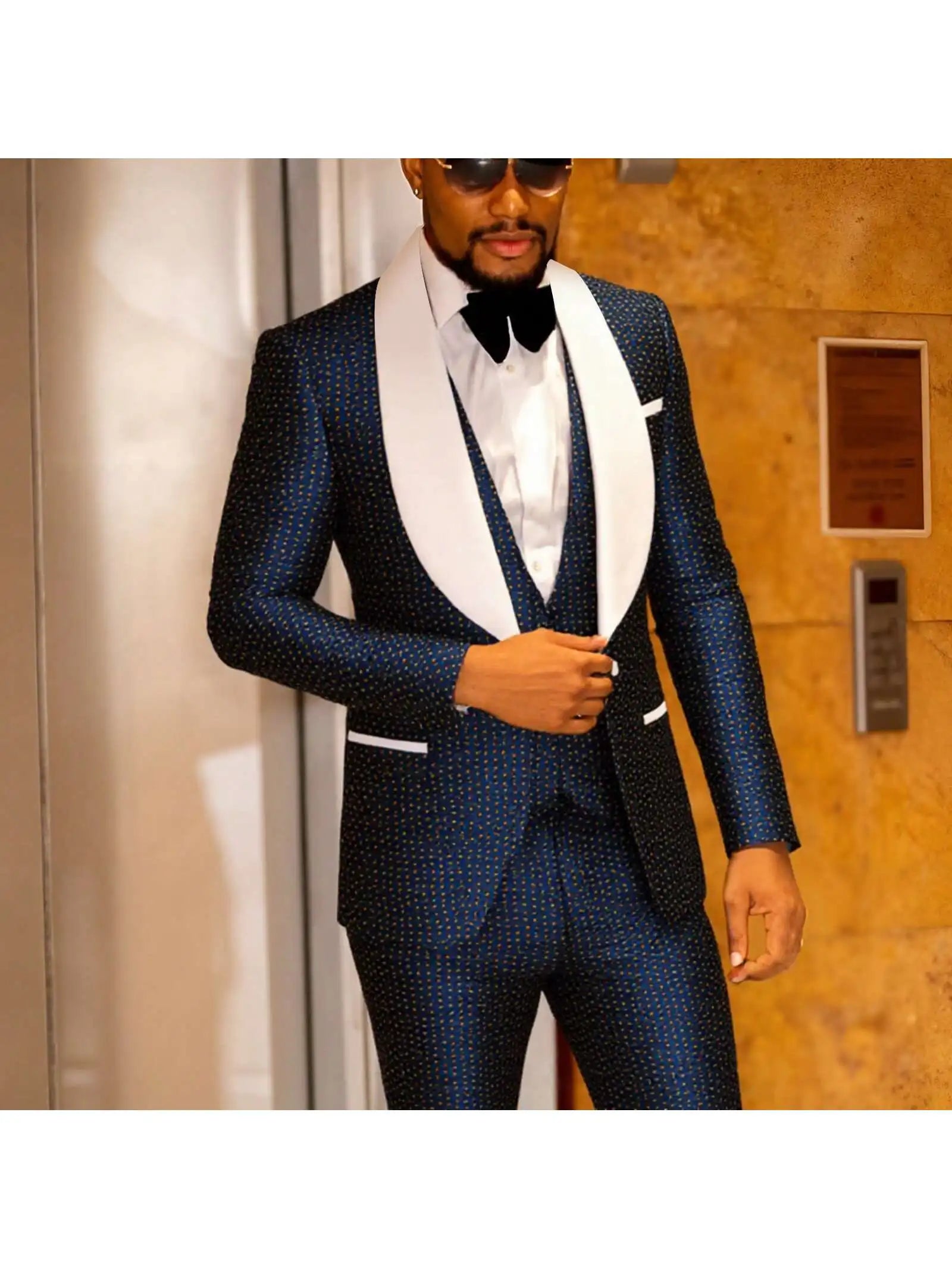 Men’s 3-Piece Slim Fit Suit