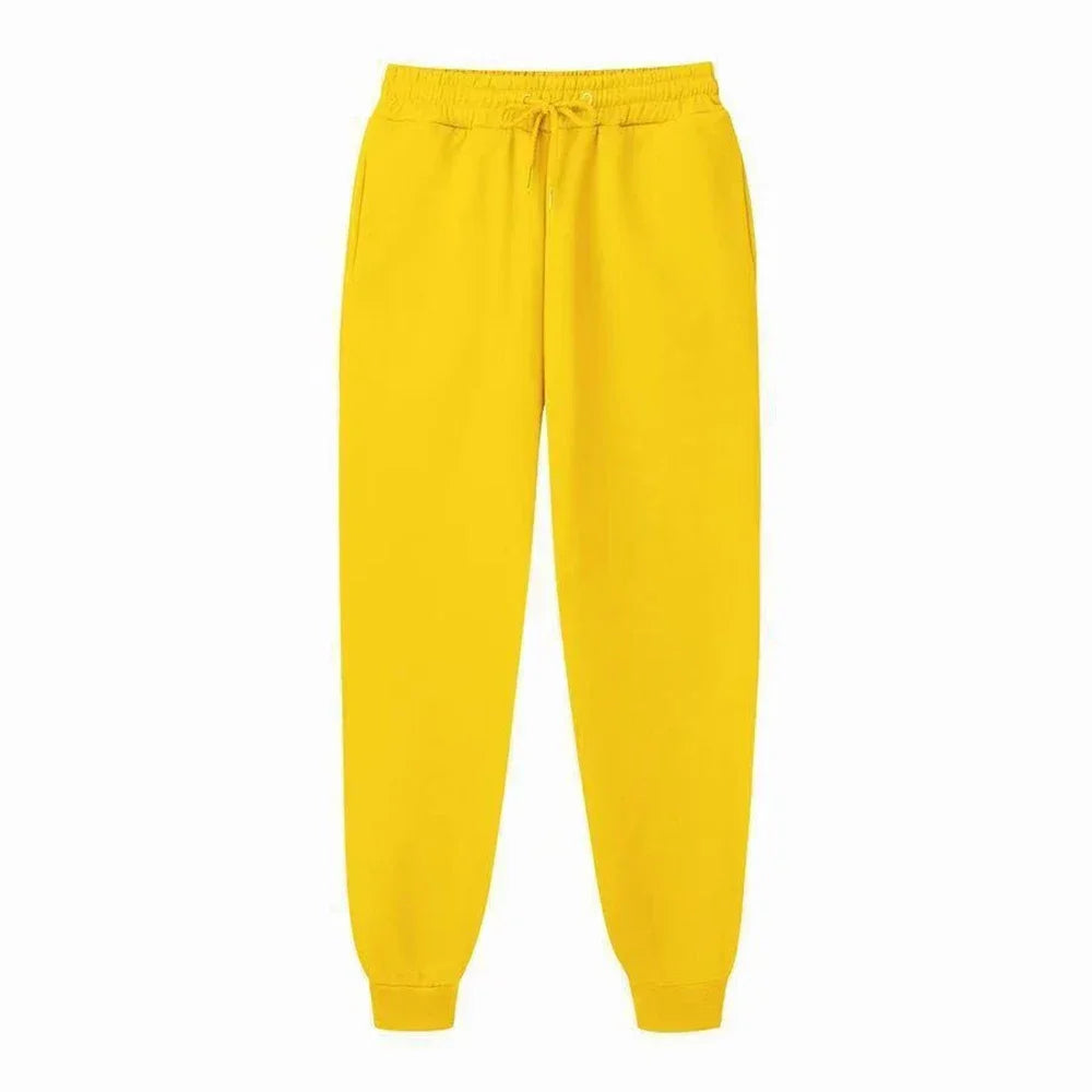 Fleece Men's Sweatpants Loose Sportswear Pants Breathable Trousers