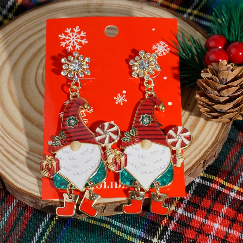 Fashion Soldier King Pendant Earrings for Women