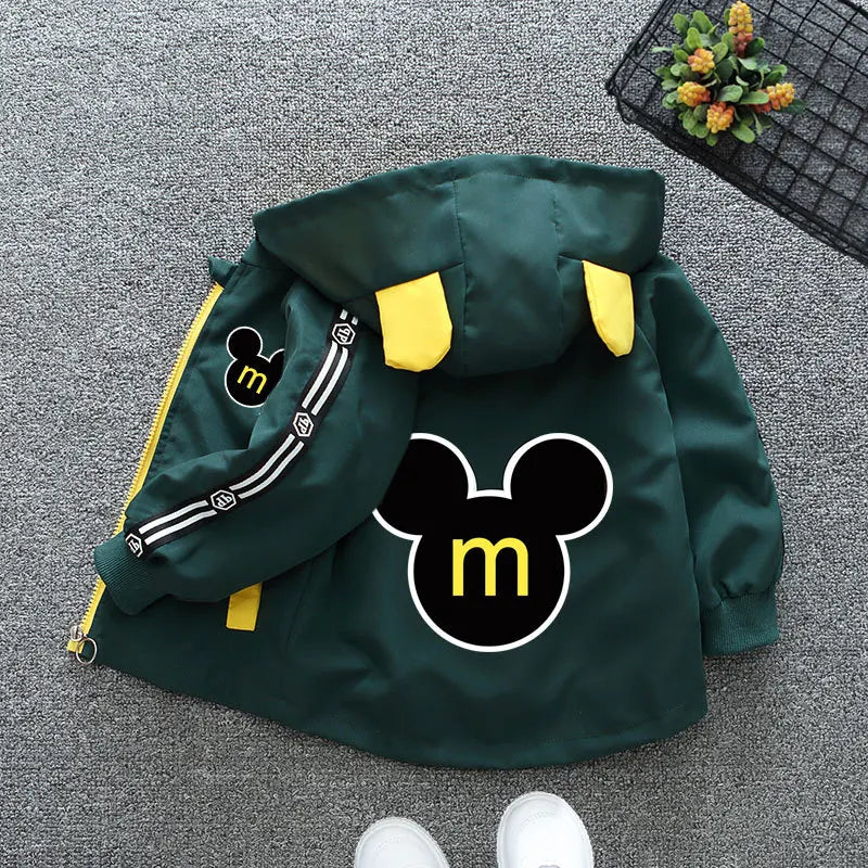 Mickey Mouse Baby Boys Hooded Jacket