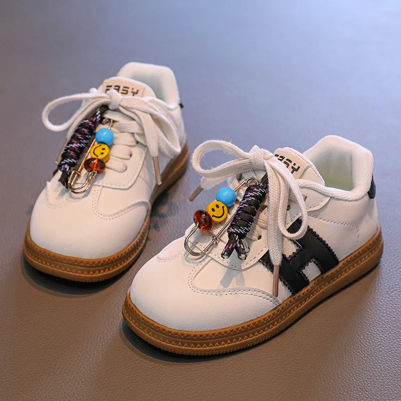 2025 Children Sneakers Boys Anti-slip Soft Sole Casual Shoes Girls Low Top Comfortable Shoes Size26-36