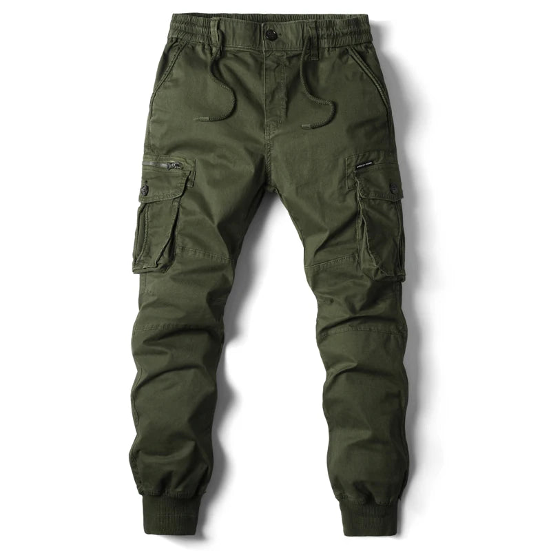 Men Joggers Cargo Multi-Pocket Pants