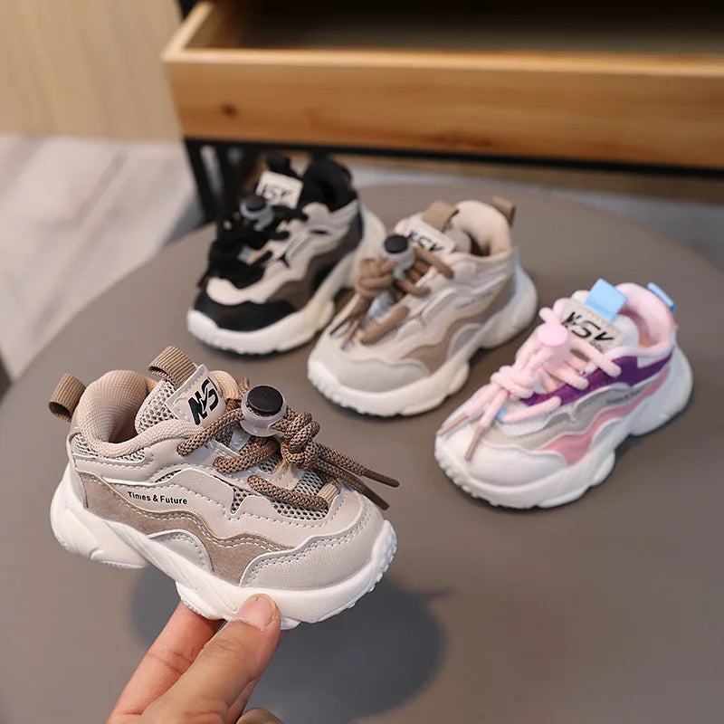 1-3 Years Little Kids Shoes Spring Autumn Children Sport Shoes Toddler Sneakers Unisex Boys Girls School Outdoor Casual Shoes
