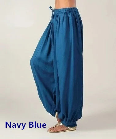 Women's Cotton Straight Tube Pants