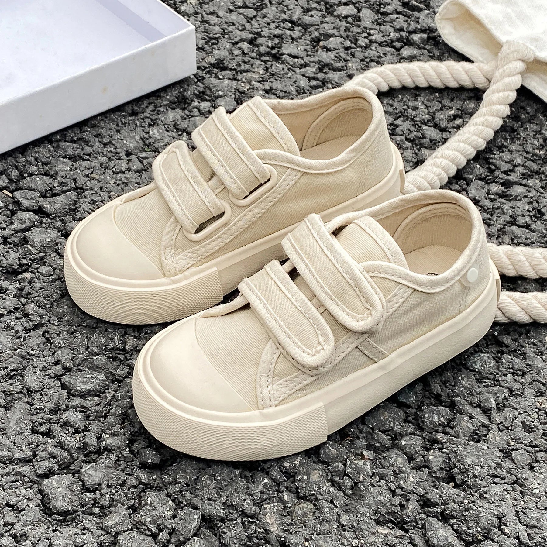 Canvas Shoe  Children Spring Toddler Infant Boys Sneakers Girls Candy Color Casual Shoes Baby Kids Breathable Soft Bottom Shoes
