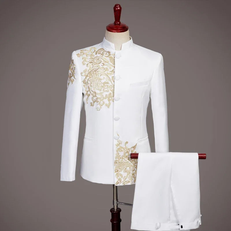 Black White Men's Suits