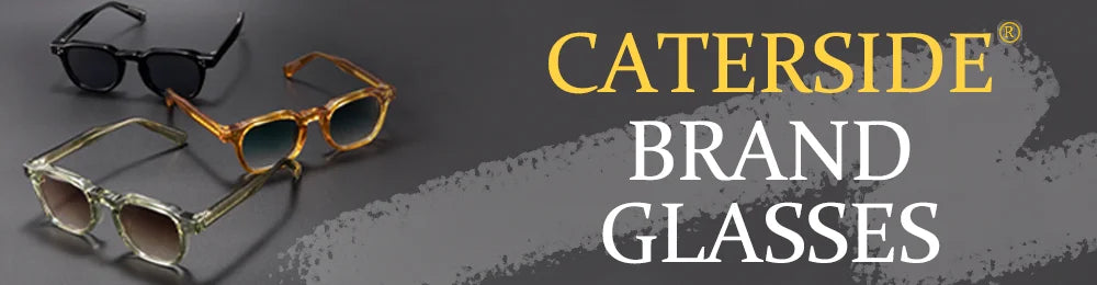 CATERSIDE Punk Rectangle Sunglasses Men Women Luxury Designer Rimless Gradient Lens Metal Sun Glasses For Men Sports 2024 UV400