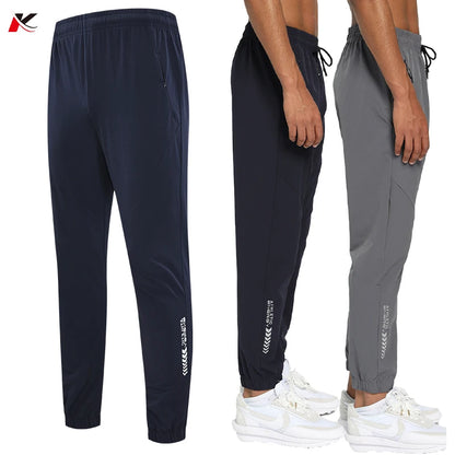 Custom Quick Dry Sports Jogging Pants with Zipper Pockets