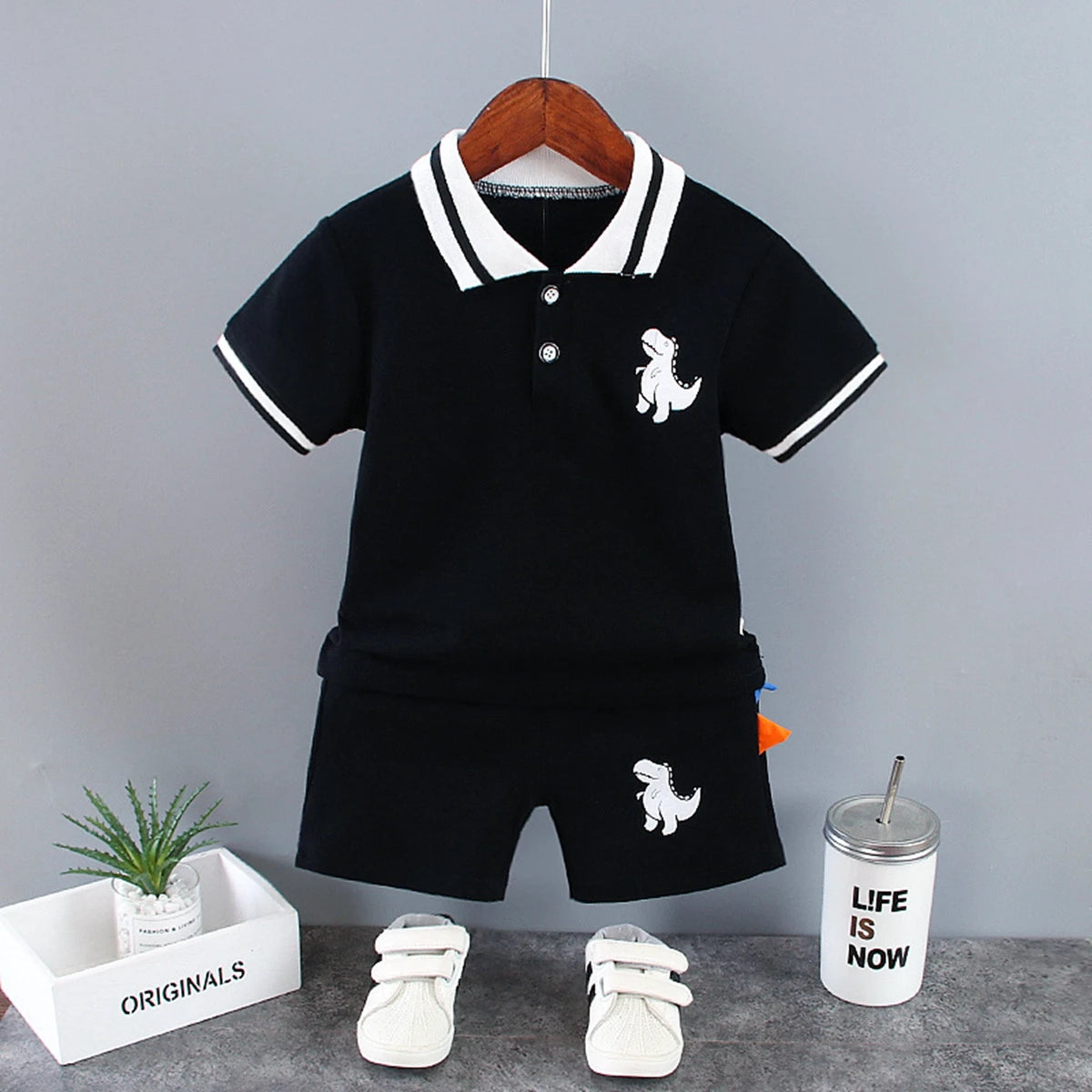 Baby Boys Dinosaur Printed Clothes