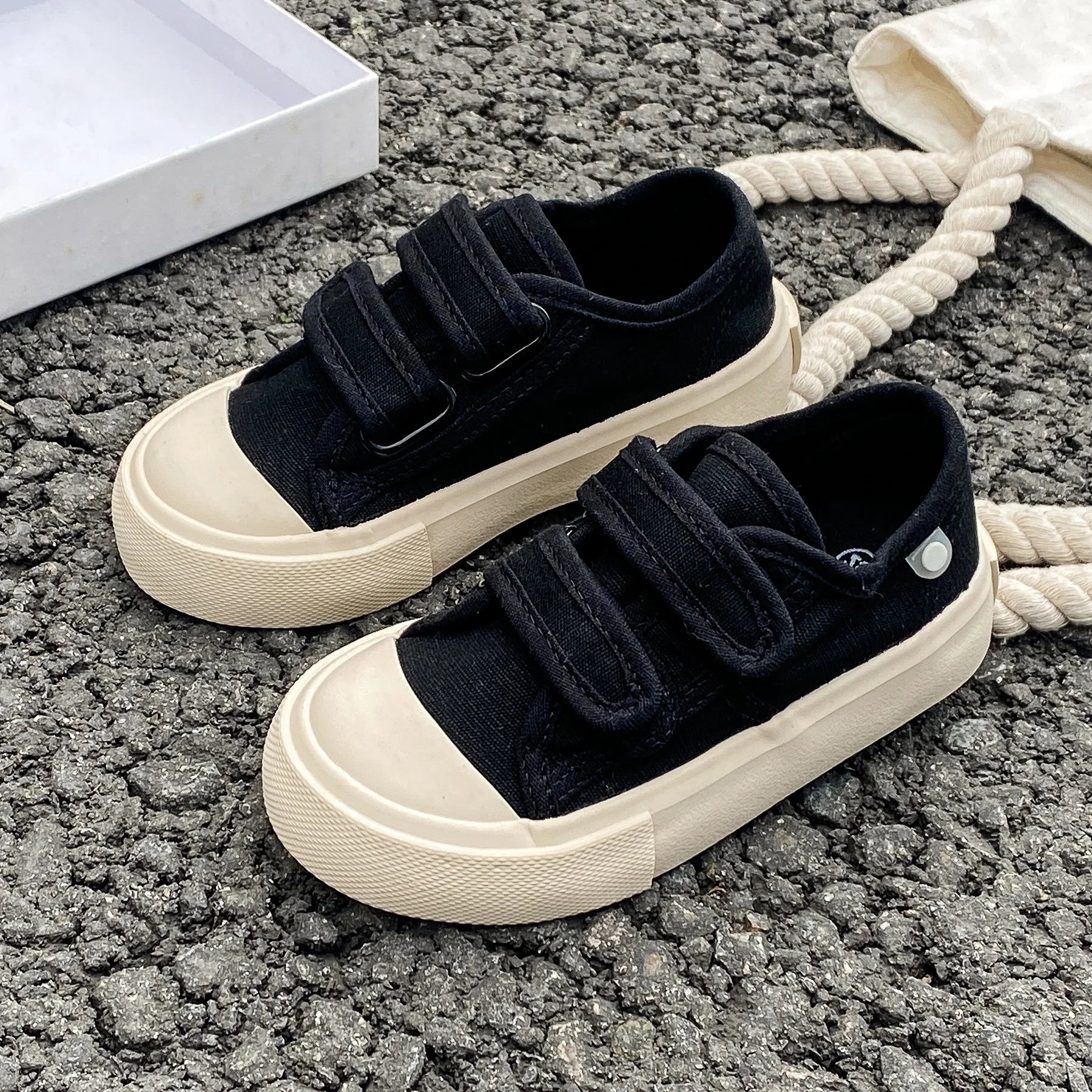 Canvas Shoe  Children Spring Toddler Infant Boys Sneakers Girls Candy Color Casual Shoes Baby Kids Breathable Soft Bottom Shoes