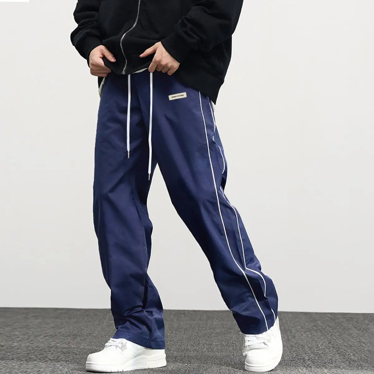 Casual Cotton Cargo Pants For Men, Men's Loose Cargo Pants