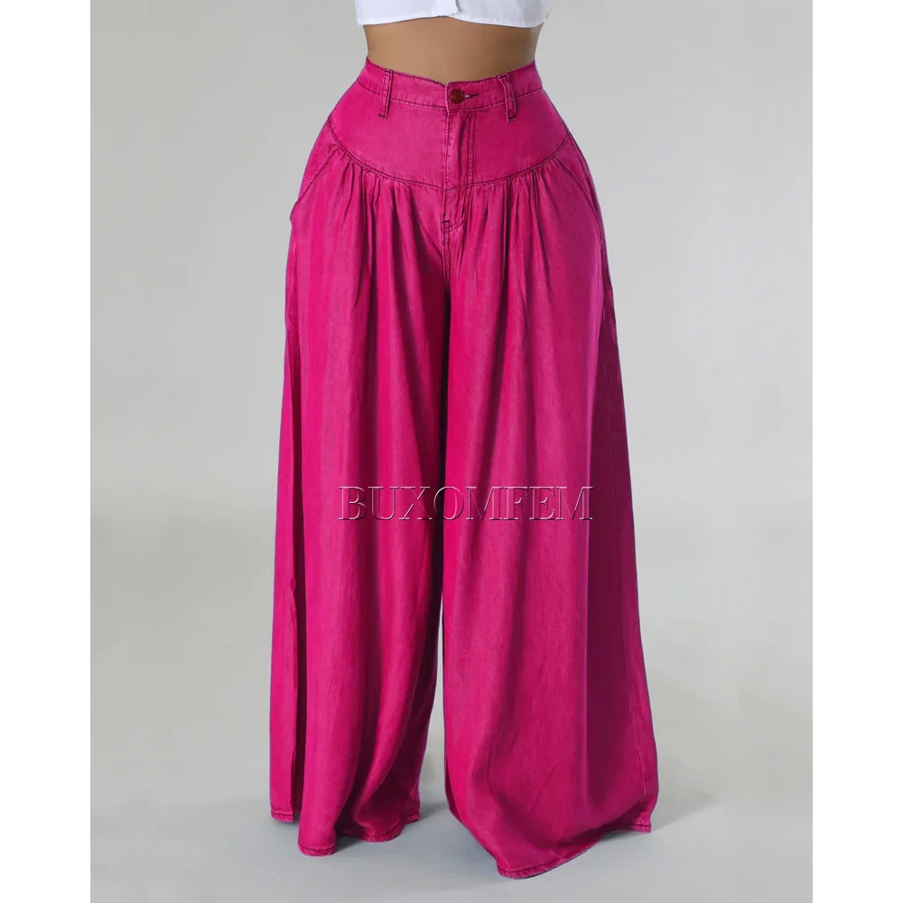 Stylish Fashion High Waist Jeans