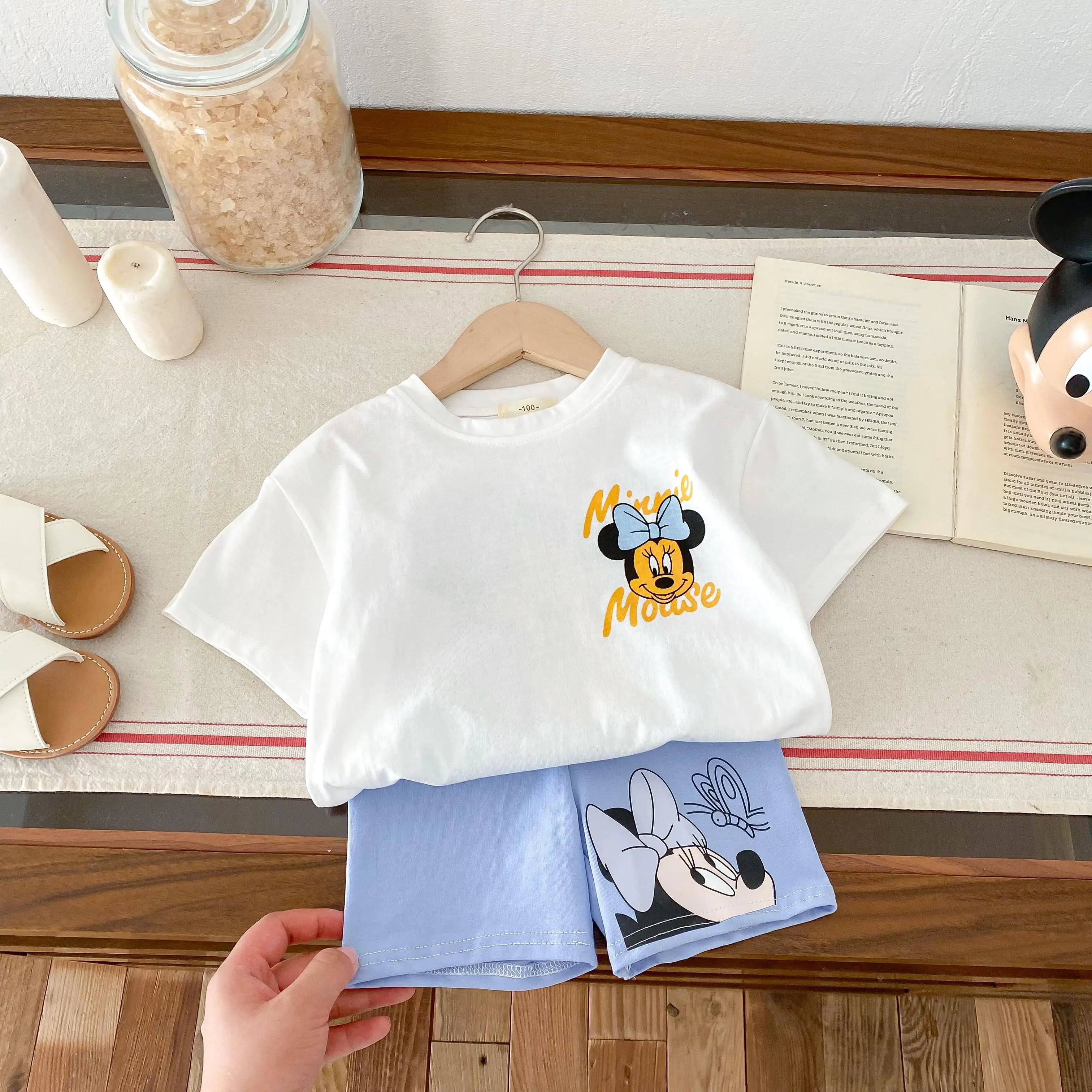 Baby Girl T-shirt And Shorts