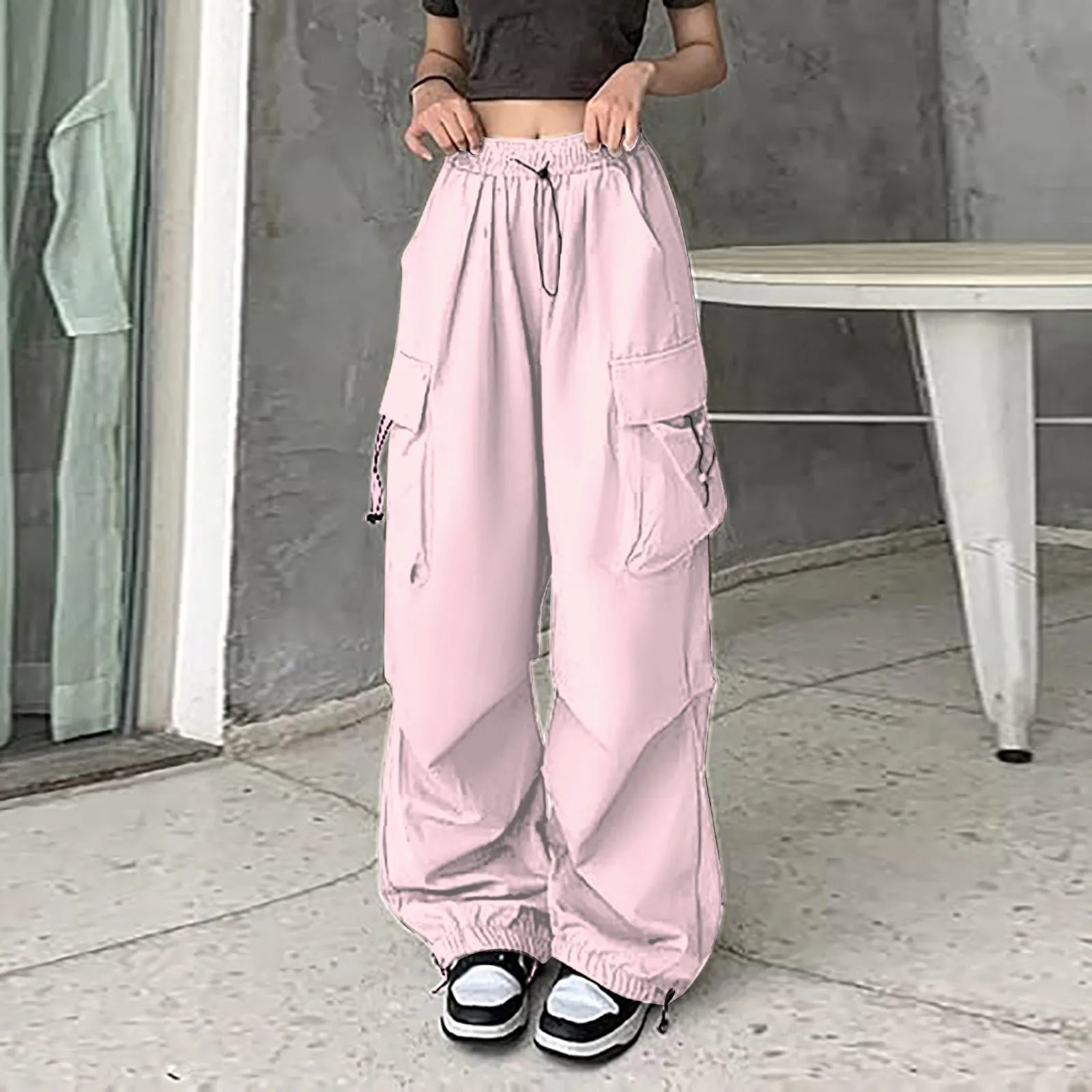 Womens Baggy Cargo Pants