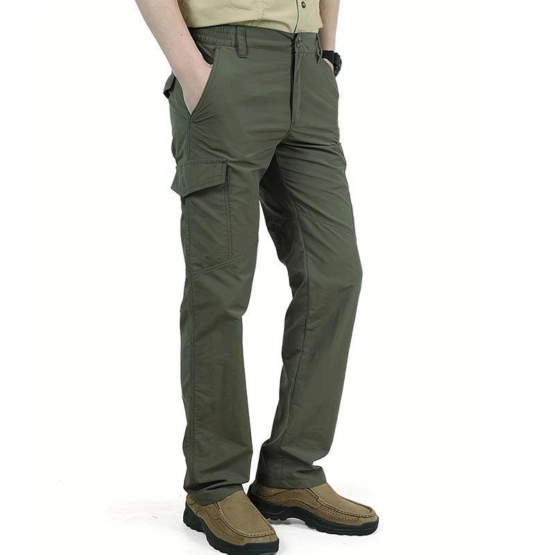 Casual Men Multiple Pockets Cargo Pants
