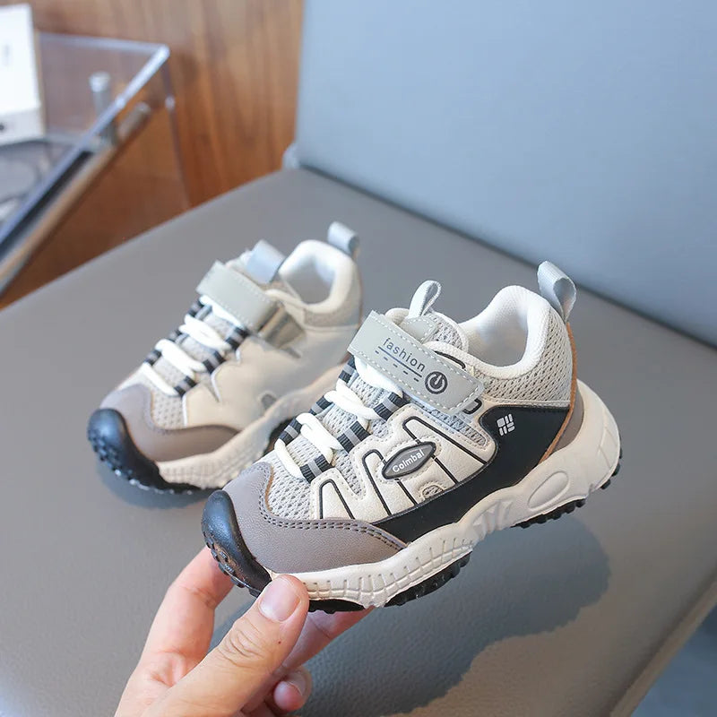 1-6 Years Boys Shoes Spring Autumn Kids Casual Shoes Boys Sneakers Patchwork Color Soft Breathable Sport Hiking Shoes For Boy