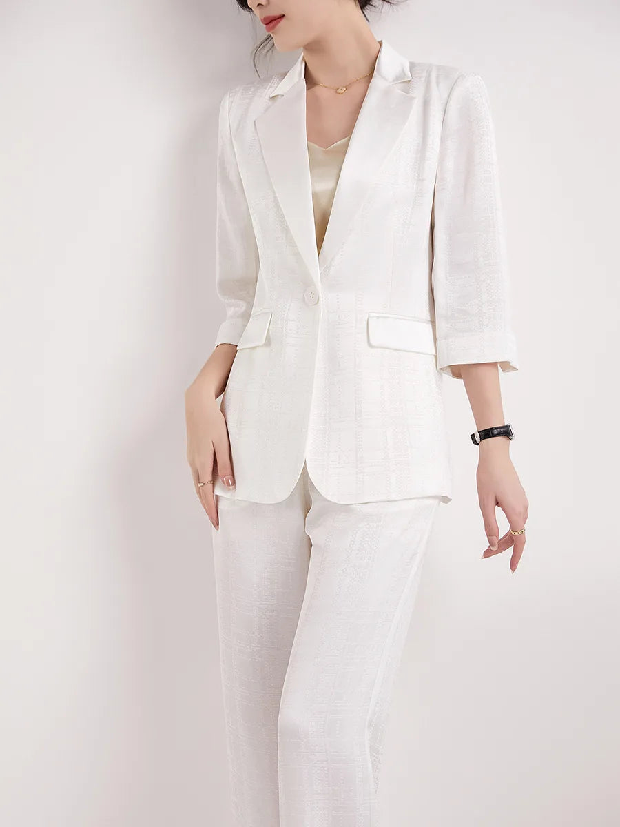 Female fashion waist lady suit