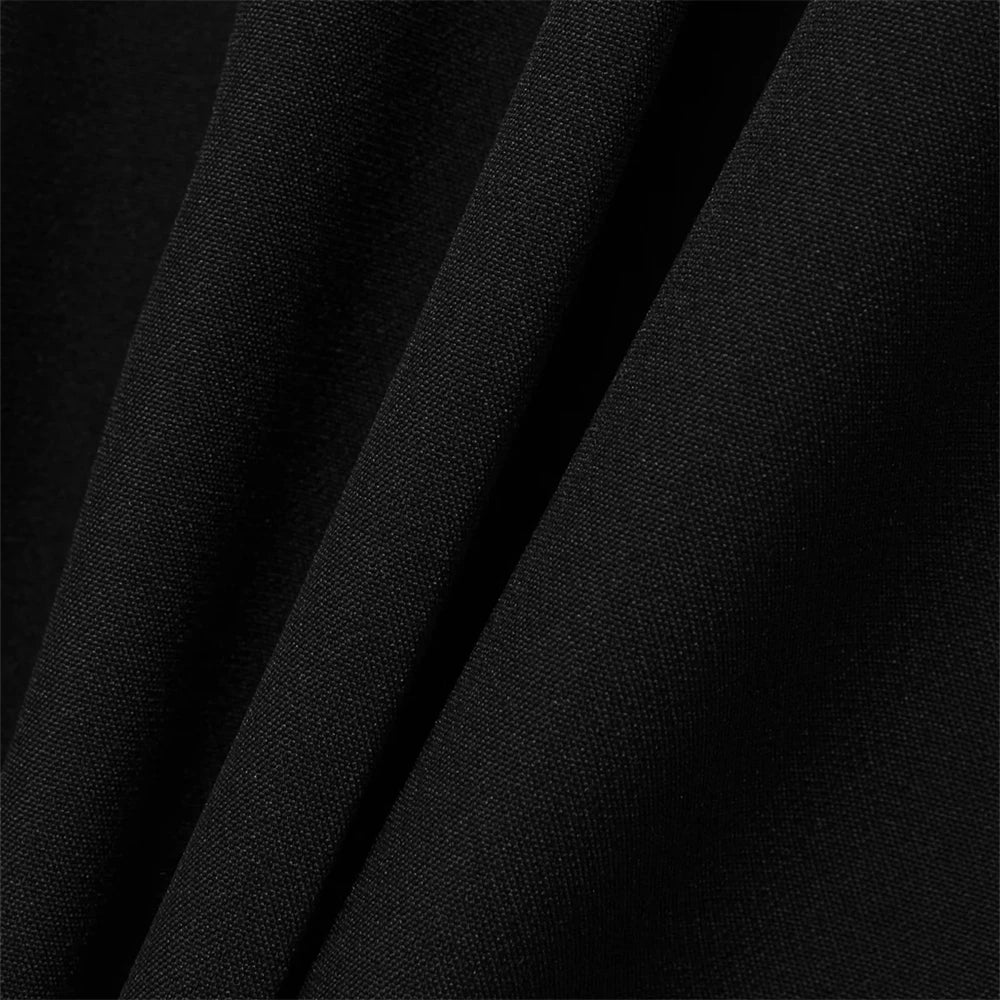 PB&ZA 2024 Women's New Fashion Versatile Solid Color High Waist Zipper Slimming Straight Leg Wide Leg Casual Pants