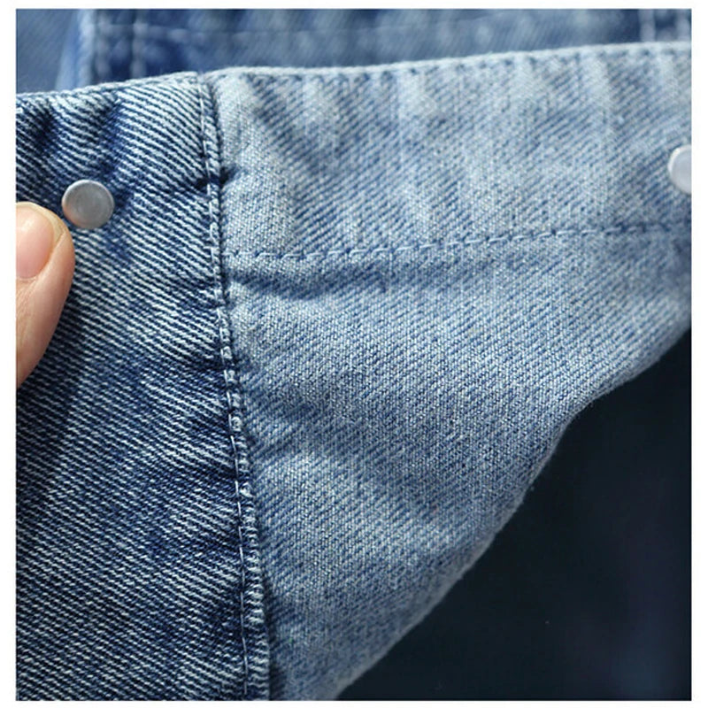 Girls Denim Casual Outerwear
