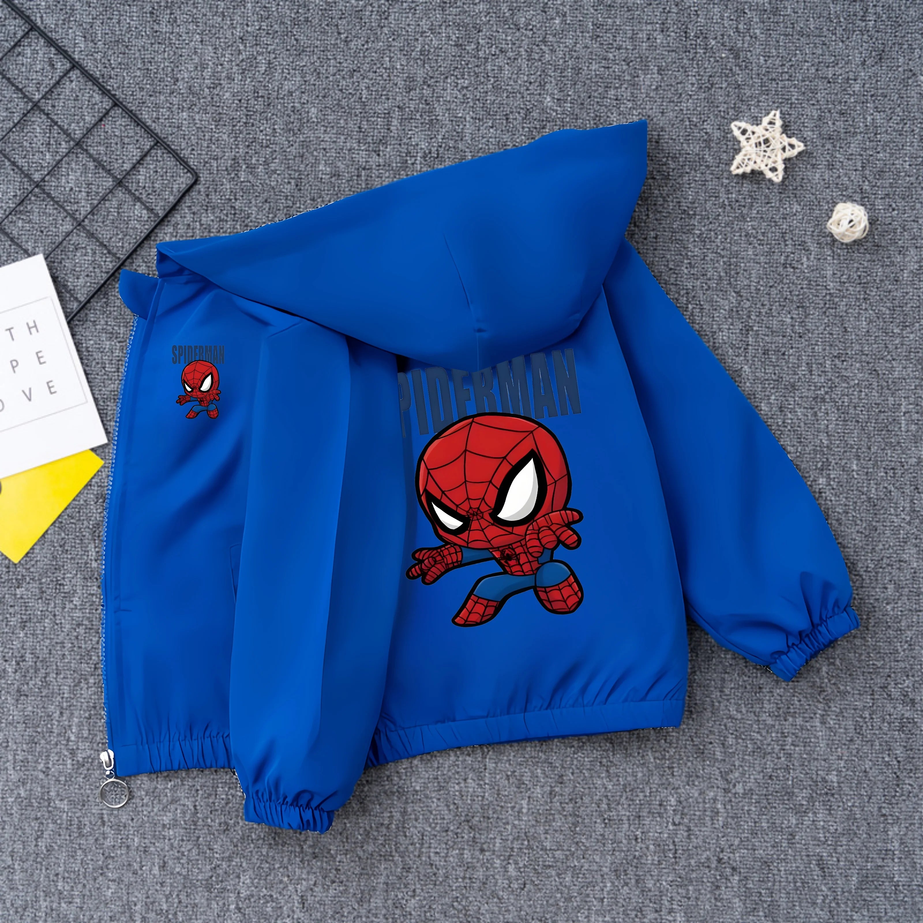 Spiderman Boys Hooded Jacket