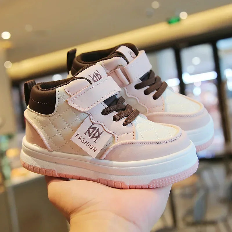 2025 Autumn New Children's Sneakers 1-6 Years Old Women's Baby Shoes Men's Casual Board Shoes Soft Bottom Children's Shoes