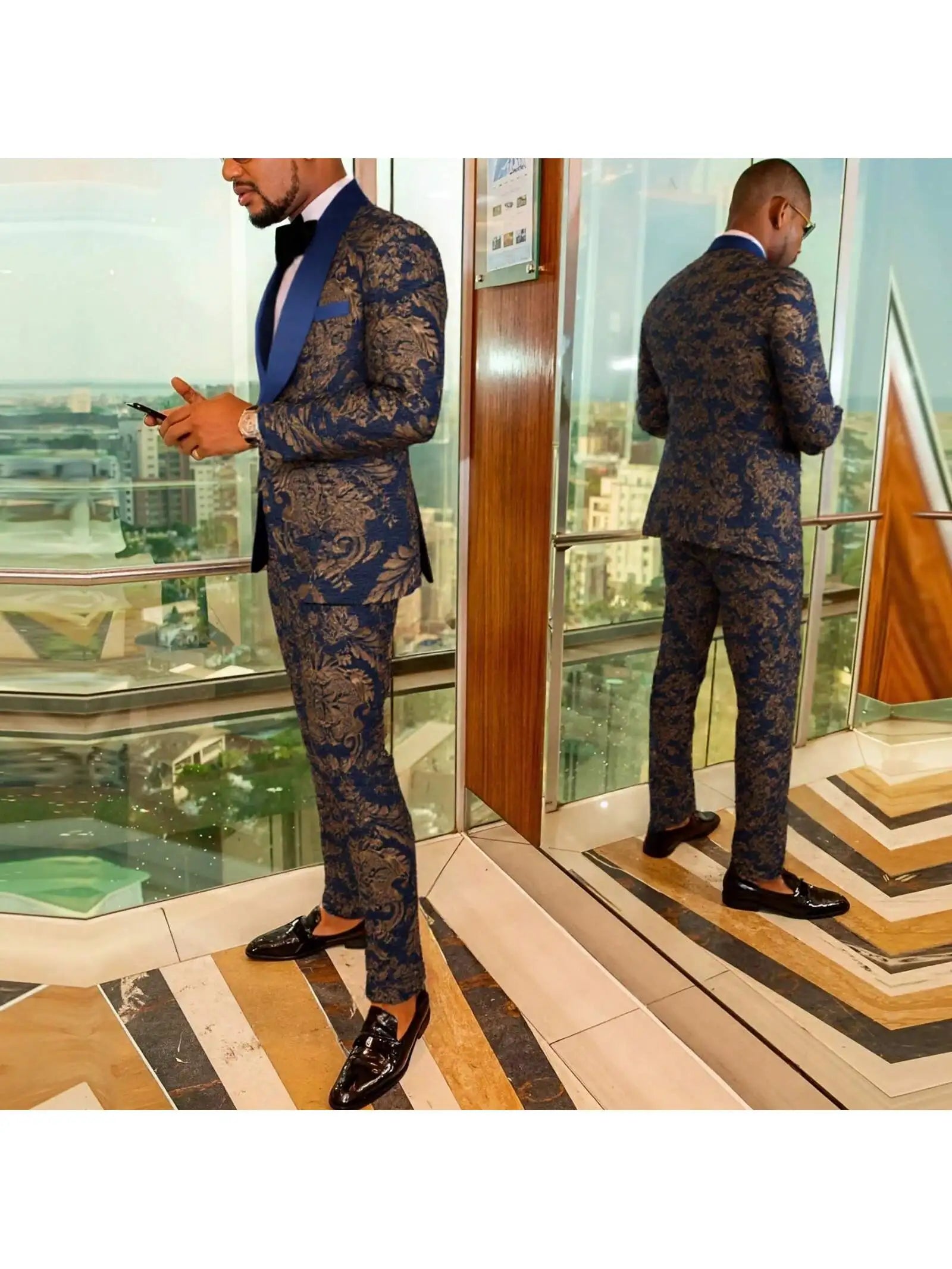 Mens Wedding Party Prom Suit Set