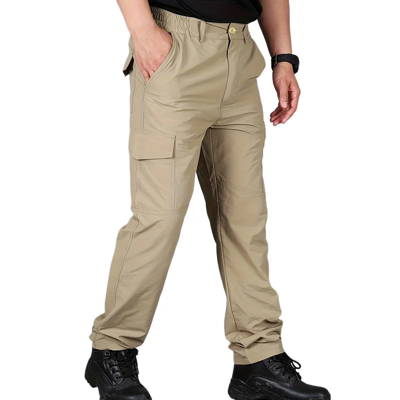 Casual Men Multiple Pockets Cargo Pants