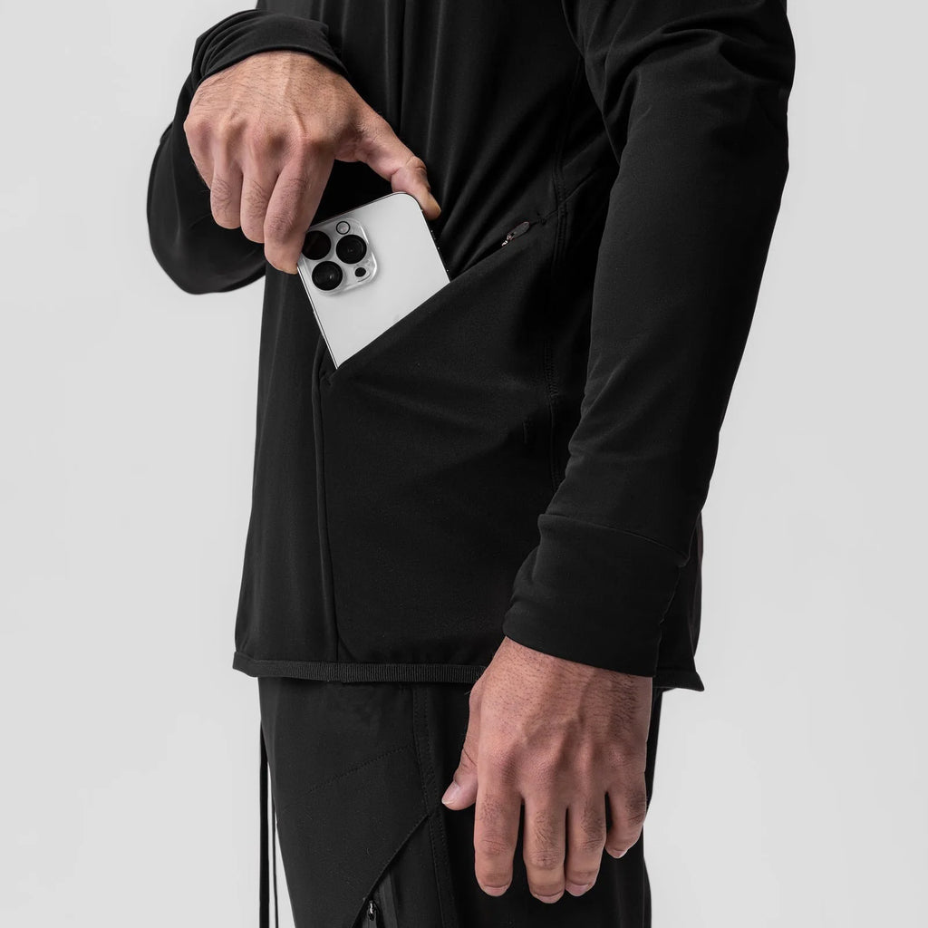 Men's Sportswear Hoodie Fitness Casual Breathable Running Milk Silk Fleece Half Cardigan Zipper Long Sleeve European Size