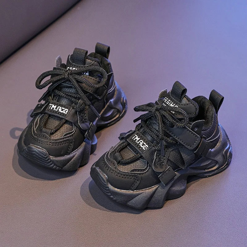 2025 New Kids Shoes Chunky Sneakers Boys Girls Platform Casual Sports Shoes For Children Unisex Toddler Shoes Fall Autumn