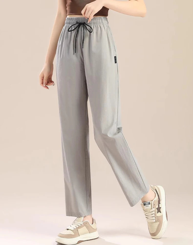 Plus size n-style overalls women's summer thin section new loose broad legs lazy casual casual straight-leg pants