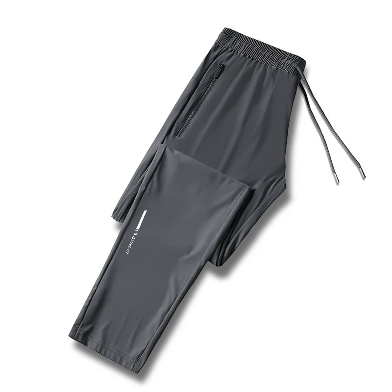 Running Pants Reflective Quick Dry Summer Jogging Trousers