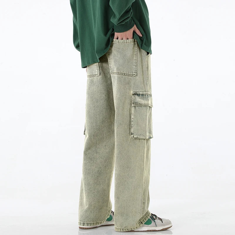 Men's Cargo Baggy Jeans