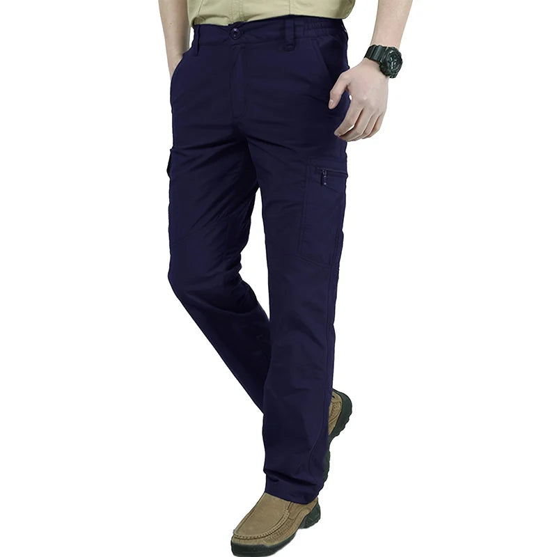 Casual Men Multiple Pockets Cargo Pants