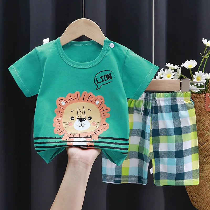 Boys Cartoon Print Tshirt