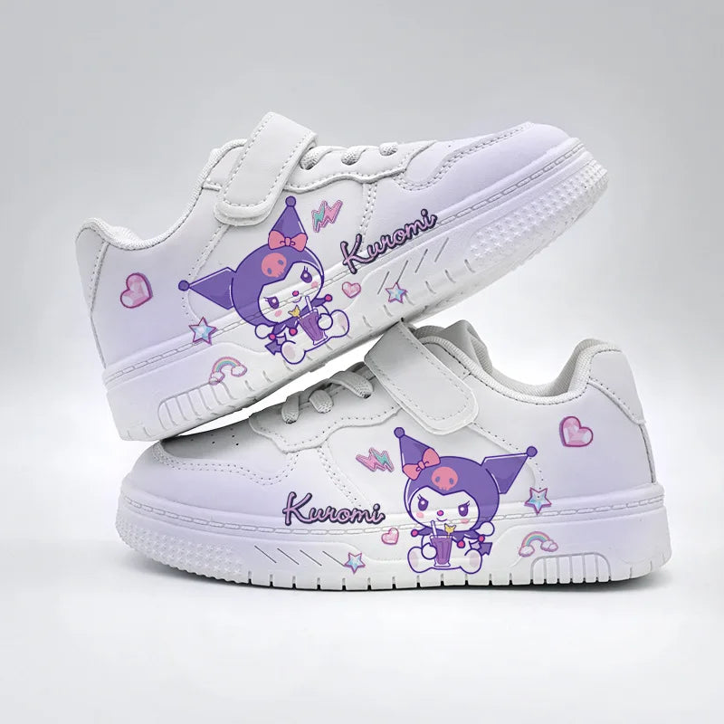 Disney kids Kuromi princess cute Casual shoes non-slip soft bottom sports shoes for girl gift