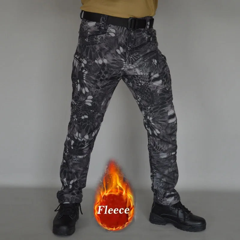 Men Waterproof Climbing Cargo Pants