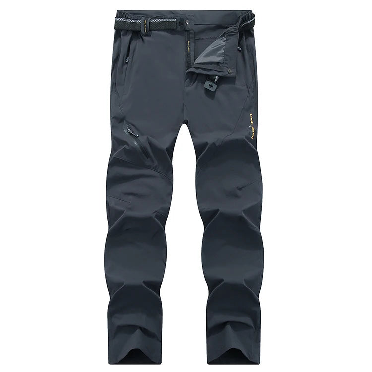 Four sided elastic pants for men's