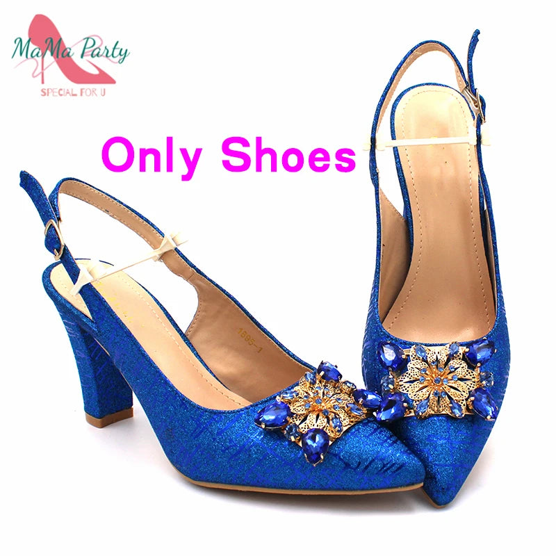 Fuchsia Color Italian Classics Design African Women Shoes