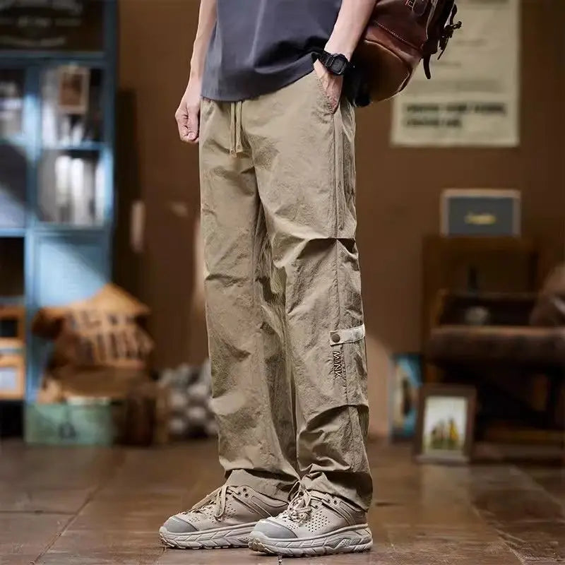 High Waist Men's Leg Pants