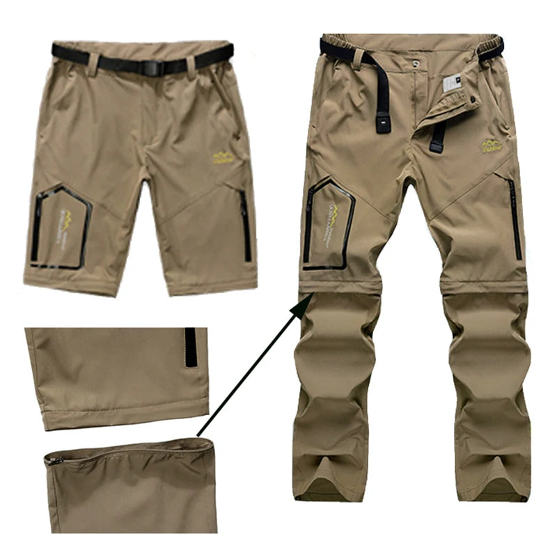 Men's Hiking Convertible Pants