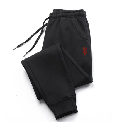 Print Men's Trousers Autumn And Winter Casual Pants