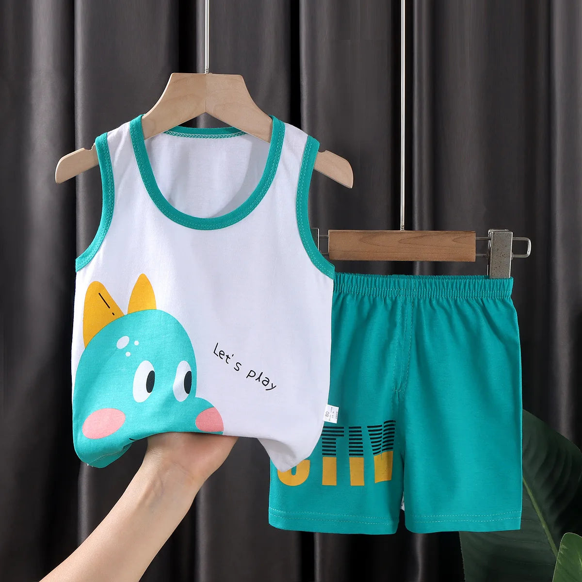 Children Clothing Vest Suit